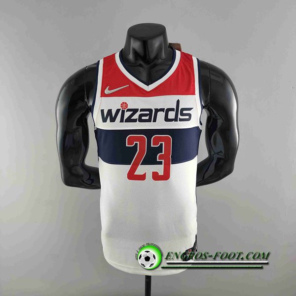 Maillot Washington Wizards (JORDAN #23) Noir/Rouge/Blanc 75th Anniversary
