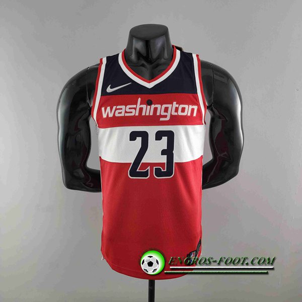 Maillot Washington Wizards (JORDAN #23) Rouge/Blanc/Bleu 75th Anniversary