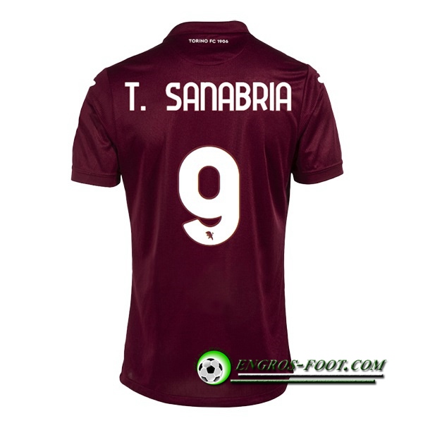 Maillot de Foot Torino (T. SANABRIA #9) 2022/23 Domicile