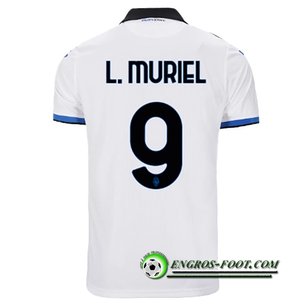 Maillot de Foot Atalanta (L.MURIEL #9) 2022/23 Exterieur