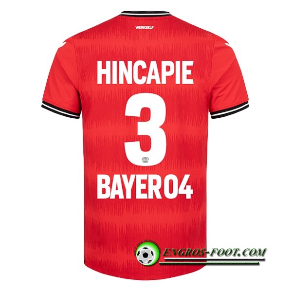 Maillot de Foot Leverkusen (HINCAPIE #3) 2022/23 Domicile