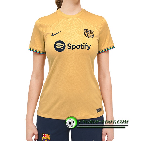 Maillot de Foot FC Barcelone Femme Exterieur 2022/2023