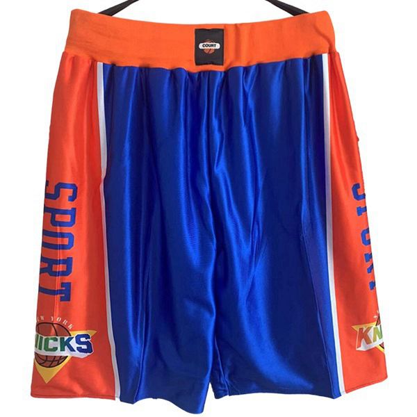 Shorts NBA New York Knicks Bleu