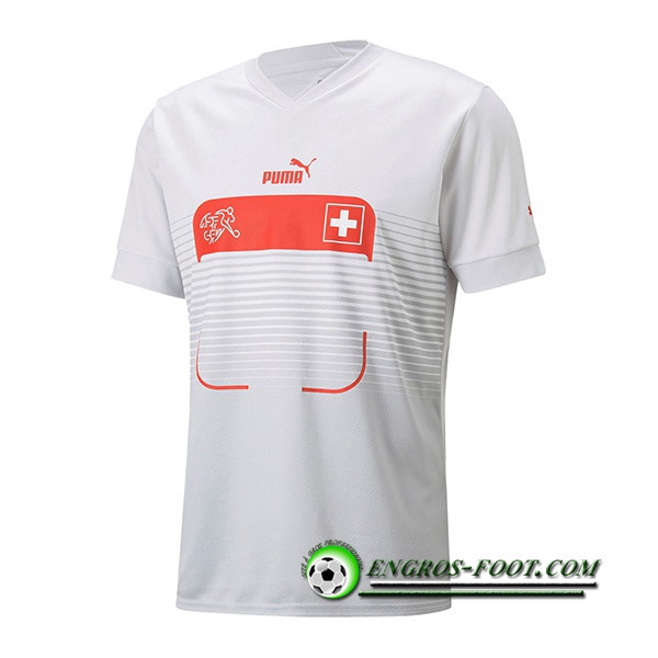 Nouveau Maillot Equipe Foot Suisse Exterieur 2022/2023