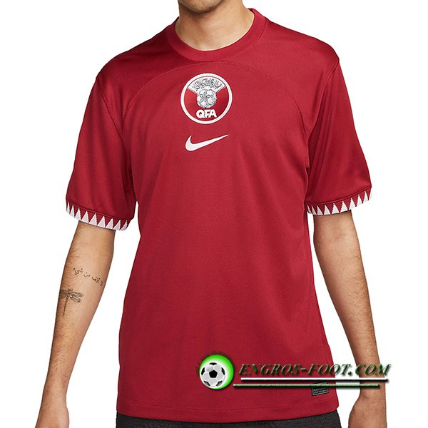 Nouveau Maillot Equipe Foot Qatar Domicile 2022/2023