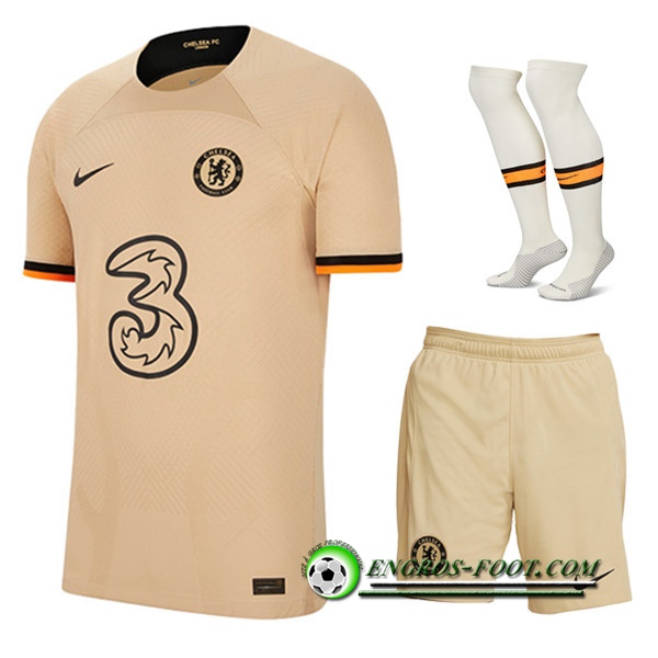 Ensemble Maillot Foot FC Chelsea Third (Short + Chaussettes) 2022/2023