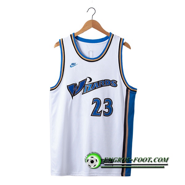 Maillot Washington Wizards (JORDAN #23) 2022/23 Blanc