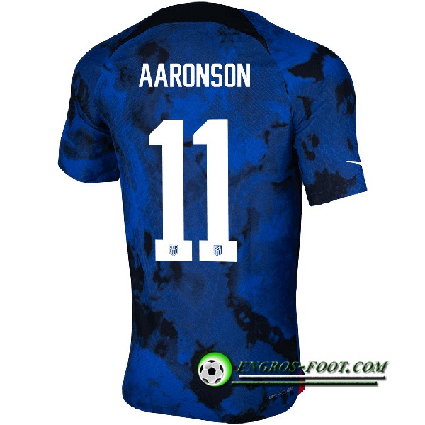 Maillot Equipe Foot Etats-Unis (AARONSON #11) 2022/2023 Exterieur
