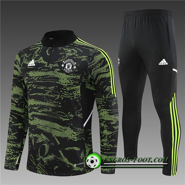 Ensemble Survetement de Foot Manchester United Enfant Couleur Camouflage 2022/2023
