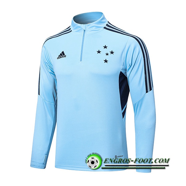 Sweatshirt Training Cruzeiro EC Bleu Clair 2022/2023
