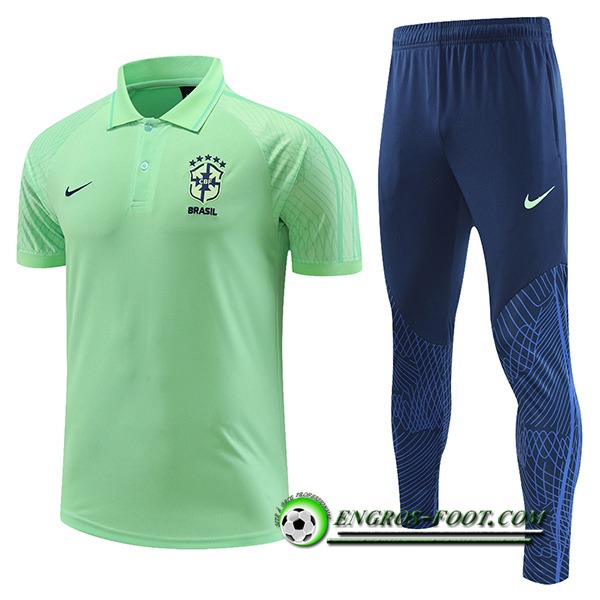Ensemble Polo Bresil Vert 2022/2023