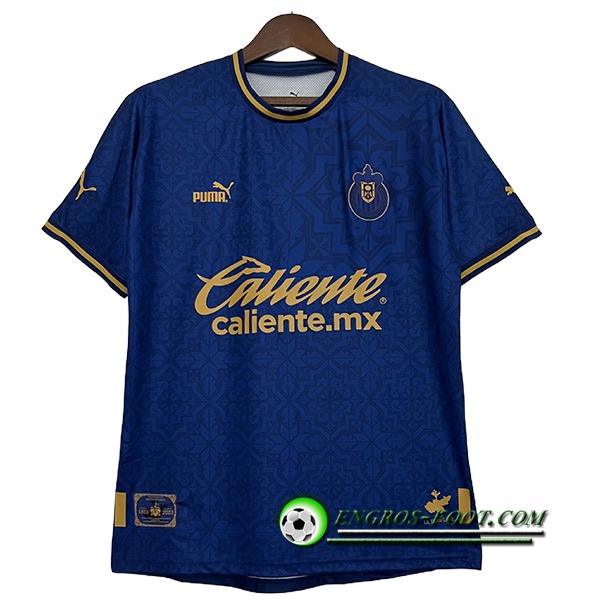 Maillot de Foot CD Guadalajara 200th Anniversary Edition Bleu