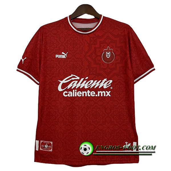 Maillot de Foot CD Guadalajara 200th Anniversary Edition Rouge