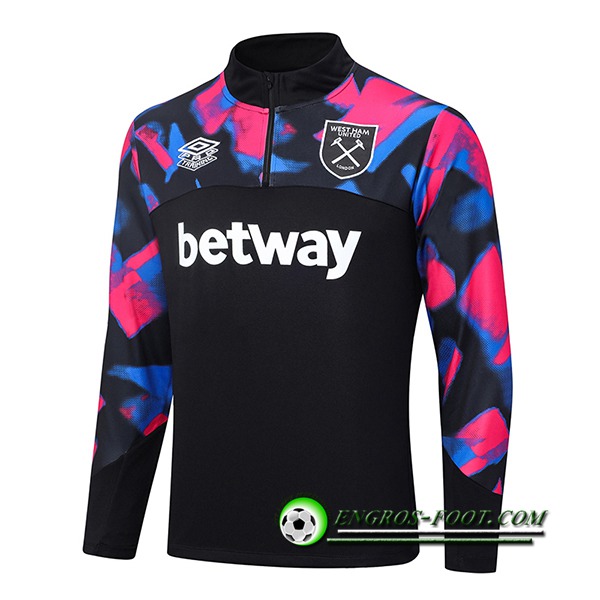 Sweatshirt Training West Ham Noir 2022/2023