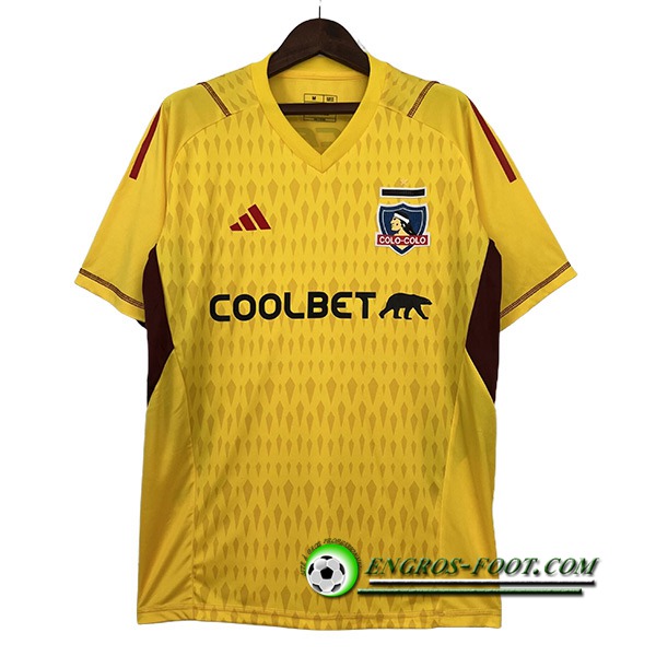Maillot de Foot Colo-Colo Gardien de But Jaune 2023/2024