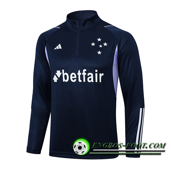 Sweatshirt Training Cruzeiro EC Bleu Marine 2023/2024