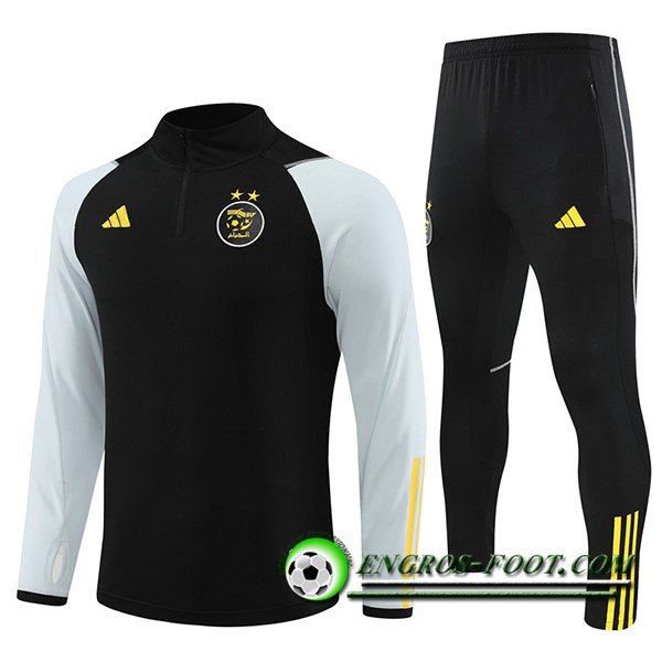 Ensemble Survetement de Foot Algeria Noir 2023/2024