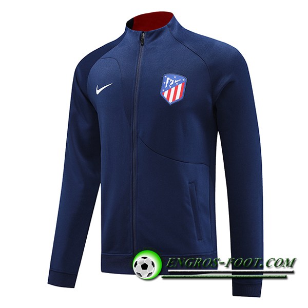 Veste Foot Atletico Madrid Bleu Marine 2023/2024