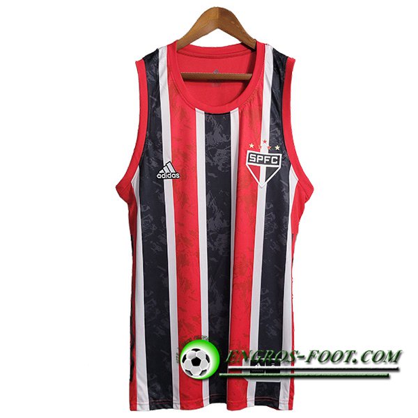 Training Debardeur Sao Paulo FC Rouge/Noir 2023/2024