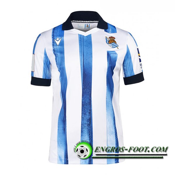 Nouveau Maillot de Foot Real Sociedad Domicile 2023/2024