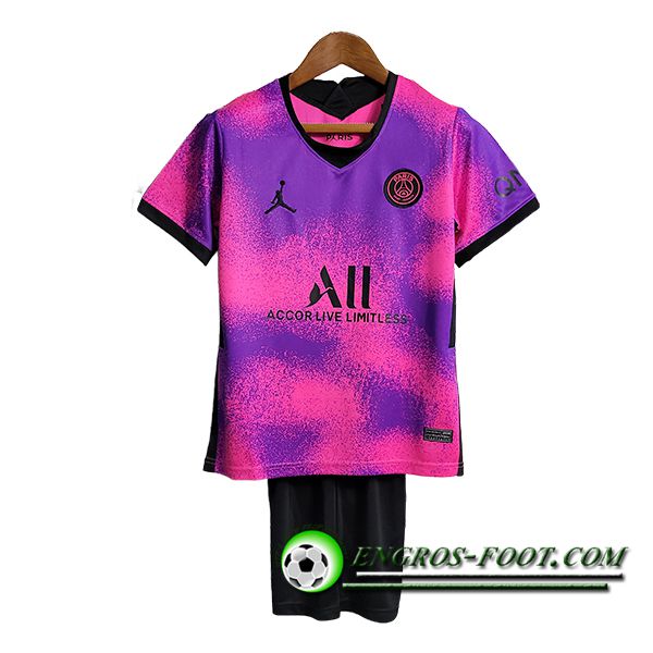 Maillot de Foot PSG Enfant Retro Fourth 2020/2021