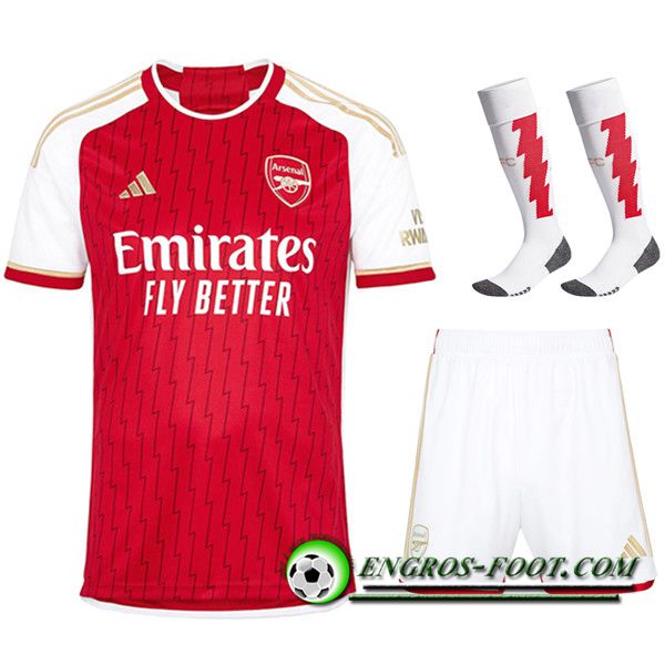 Ensemble Maillot Arsenal Domicile (Short + Chaussettes) 2023/2024