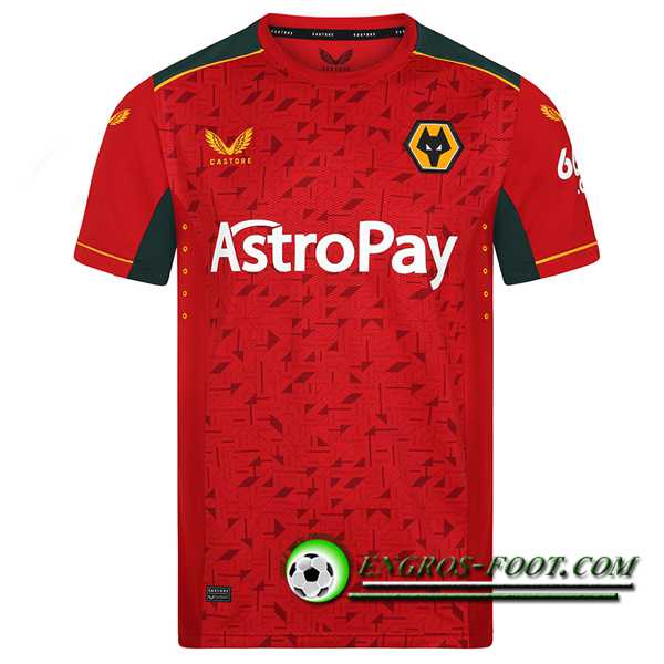 Nouveau Maillot de Foot Wolves Exterieur 2023/2024
