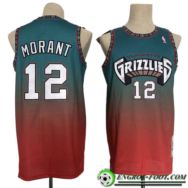 Maillot Memphis Grizzlies (MORANT #12) 2023/24 Vert -02