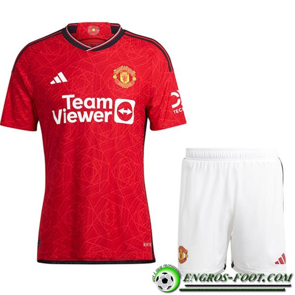 Ensemble Maillot Manchester United Domicile + Short 2023/2024
