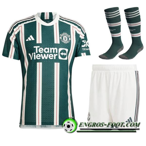 Ensemble Maillot Manchester United Exterieur (Short + Chaussettes) 2023/2024