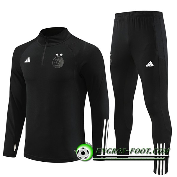 Ensemble Survetement de Foot Algeria Noir 2023/2024 -02