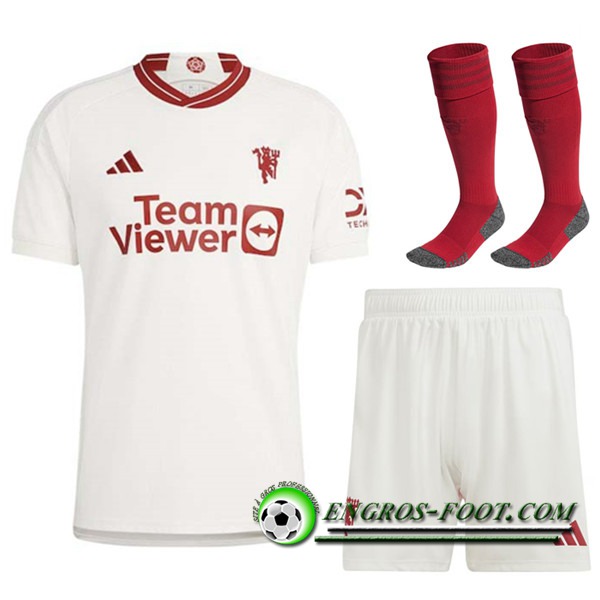 Ensemble Maillot Manchester United Third (Short + Chaussettes) 2023/2024