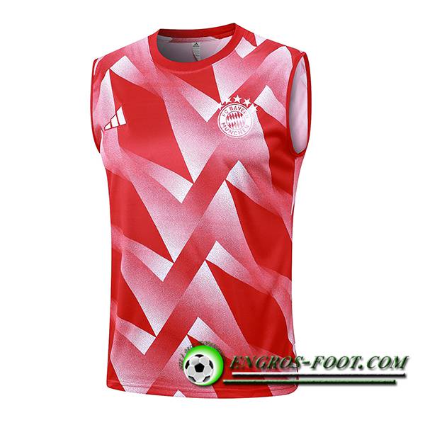 Training Debardeur Bayern Munich Rouge 2023/2024 -03