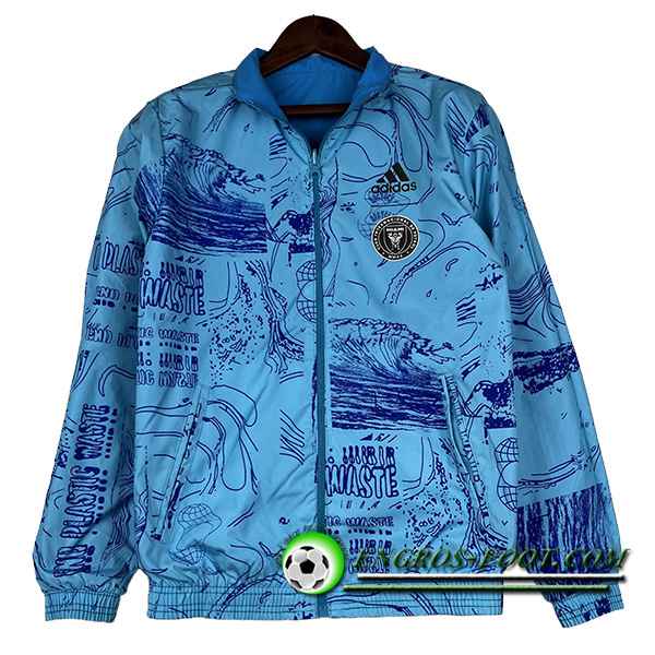 Coupe-Vent Inter Miami CF Bleu Clair 2023/2024