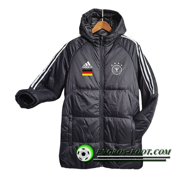 Nouveau Doudoune A Capuche Allemagne Blanc 2023/2024