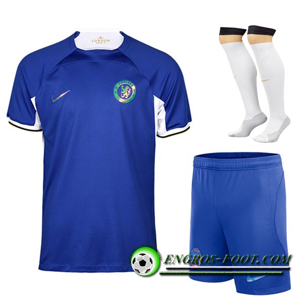Ensemble Maillot FC Chelsea Domicile (Short + Chaussettes) 2023/2024