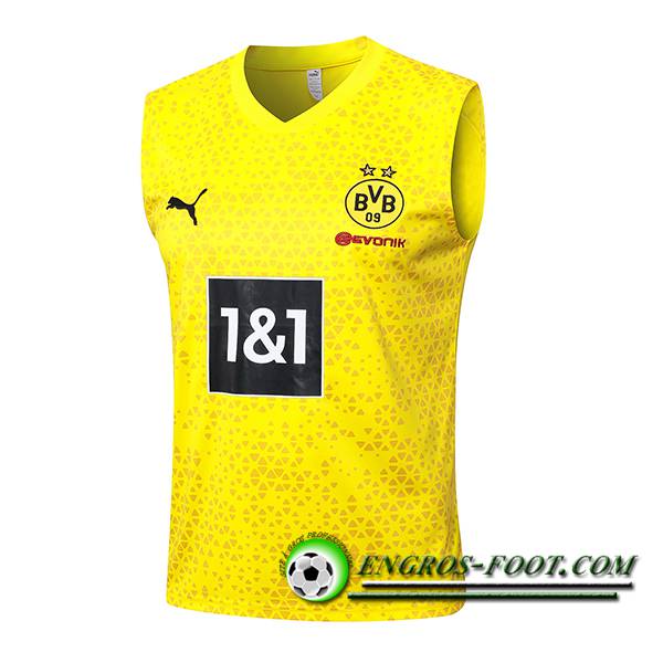 Training Debardeur Dortmund Jaune 2023/2024