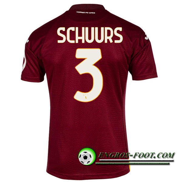 Maillot de Foot Torino (SCHUURS #3) 2023/2024 Domicile
