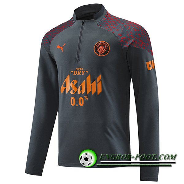 Sweatshirt Training Manchester City Gris 2023/2024 -02