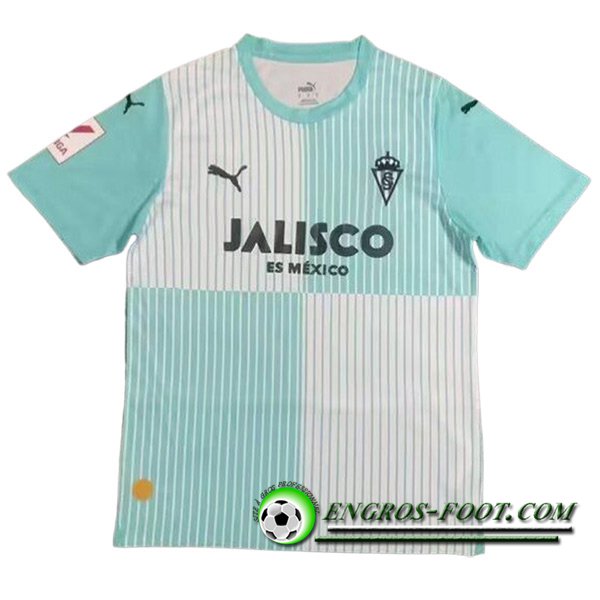 Maillot de Foot Sporting Gijon Exterieur 2023/2024