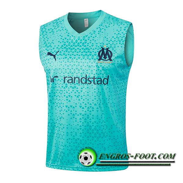 Training Debardeur Marseille Bleu Clair 2023/2024