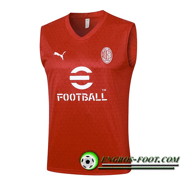 Training Debardeur Milan AC Rouge 2023/2024