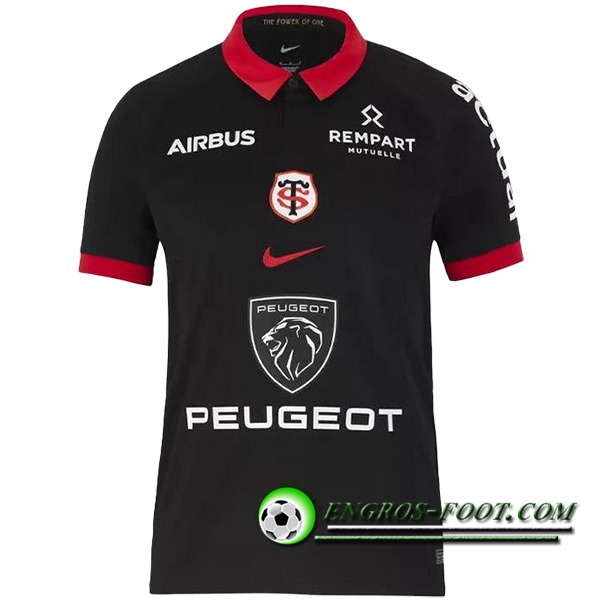 Polo F1 Stade Toulousain Team Noir/Rouge 2023