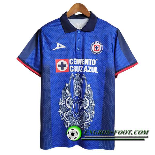 Maillot de Foot Cruz Azul Bleu Day Of The Dead 2023/2024