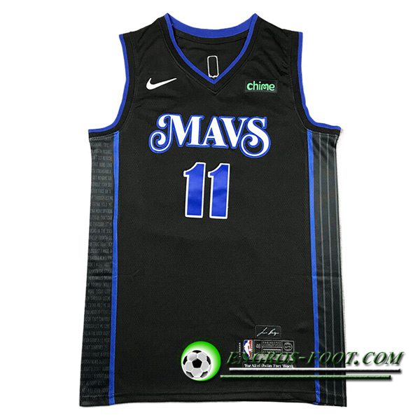 Maillot Dallas Mavericks (IRVING #11) 2023/24 Noir/Bleu -02