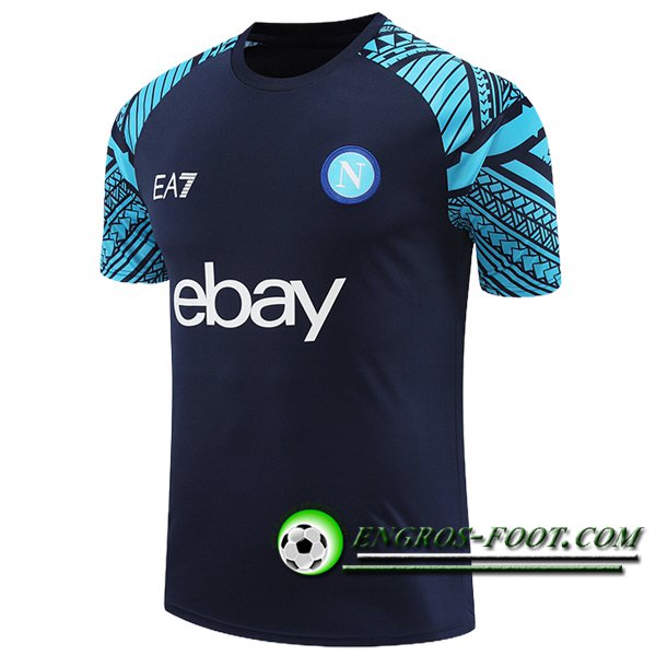 Training T-Shirts SSC Naples Bleu Foncé 2024/2025