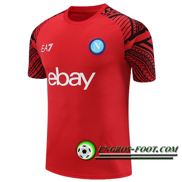 Training T-Shirts SSC Naples Rouge 2024/2025