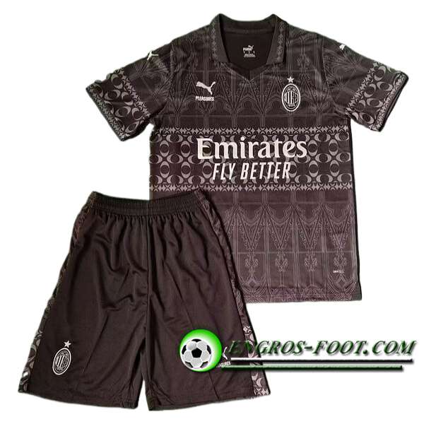 Maillot de Foot Milan AC Enfant Fourth Noir 2023/2024
