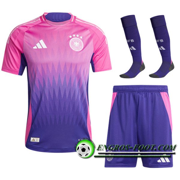 Ensemble Maillot Allemagne Exterieur (Short + Chaussettes) UEFA Euro 2024