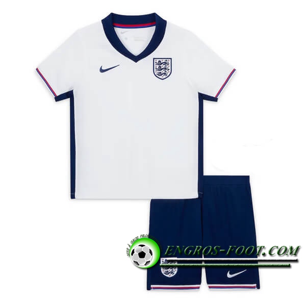 Nouveau Maillot de Foot Angleterre Enfant Domicile 2024/2025